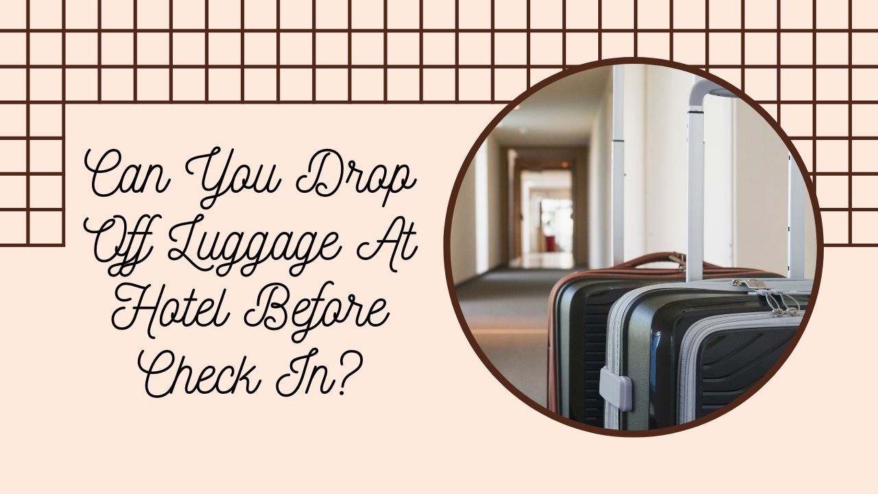 Can You Drop Off Luggage At Hotel Before Check In?