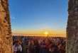 The sunrise at Stonehenge during the solstice attracted 15,000 people.